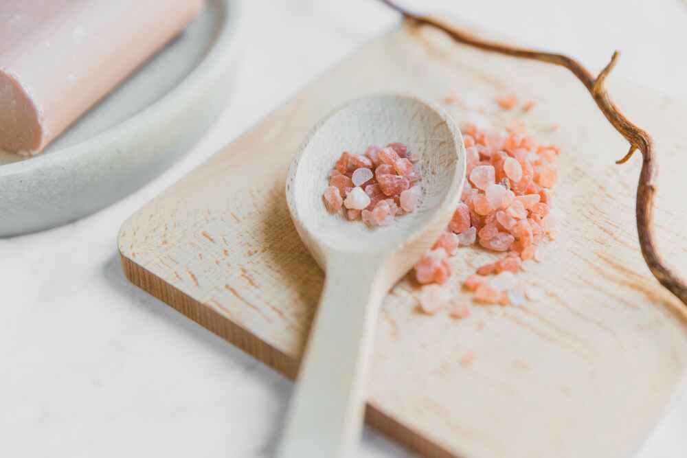 Himalayan pink salt products