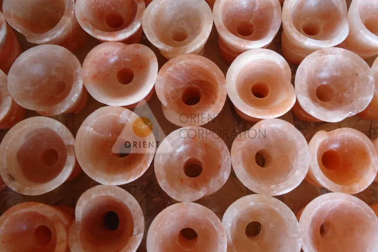 Himalayan salt products display