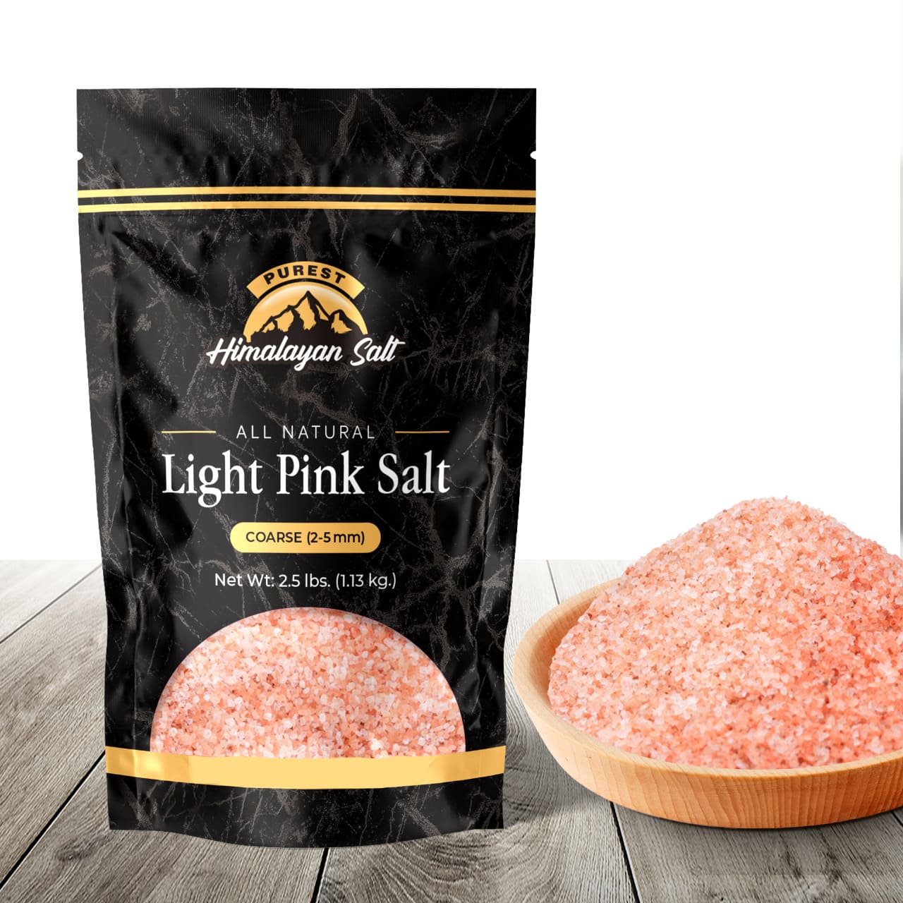 Private label salt packaging